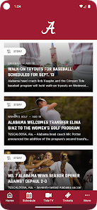 How to watch the alabama deals game on my phone