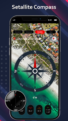 Digital Compass for Android screenshots 2