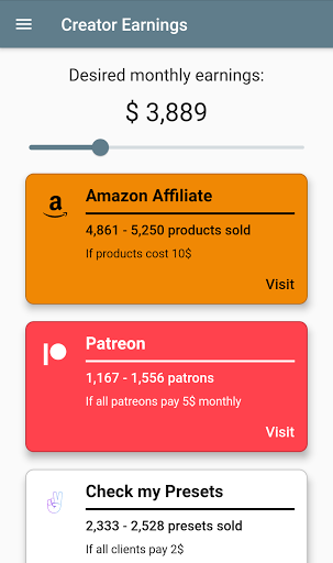 Creator Earnings Screen 3