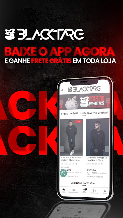 Black Targ – Roupas Masculinas - 1.6.0 - (Android)