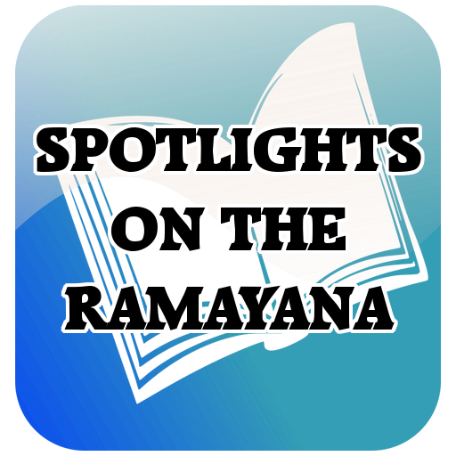Spotlights on the Ramayana logo