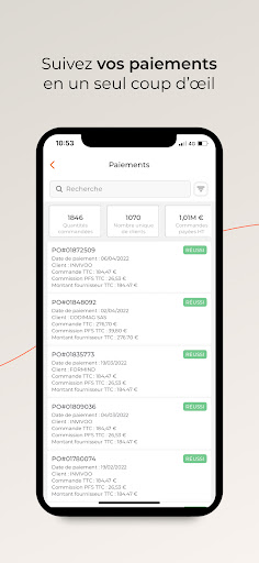 PFS - Back Office Grossiste
