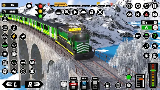 기차 시뮬레이터 3D 기차 게임