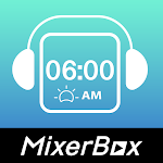 Cover Image of ดาวน์โหลด นาฬิกาปลุกเพลง MixerBox  APK