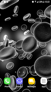 Blood Cells 3D Live Wallpaper Captura de tela
