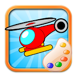 Colorful Helicopters & Planes icon