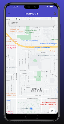 Android application Ratings 5 screenshort