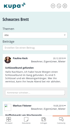 eQuartier Screen 3