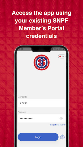 Android application SNPF Mobile screenshort