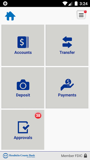 Hendricks County Bank Business Screen 3