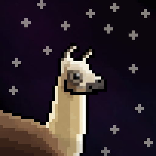Space Llama  Icon