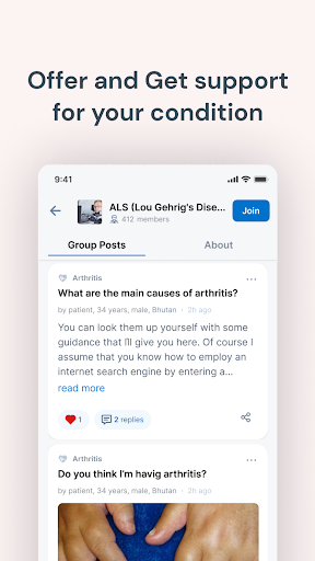 Care & Share Screen 3