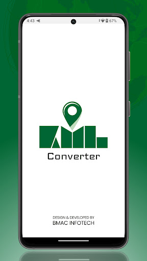 Android application KML Converter and Viewer screenshort