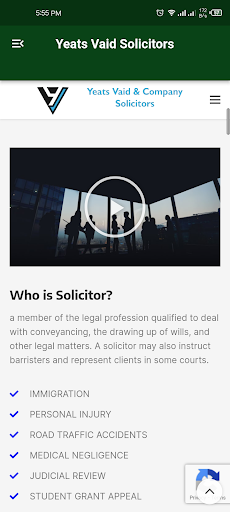 Yeats Vaid & Company Solicitor Screen 2