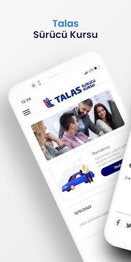 Android application Talas Sürücü Kursu screenshort