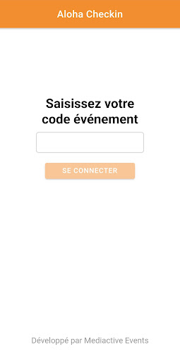 Android application Aloha Check-In screenshort