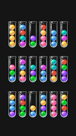 Game screenshot Ballsorter：ボールソートと色合わせゲーム hack