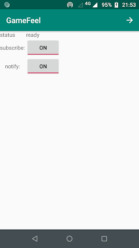 Android application Game Feel screenshort