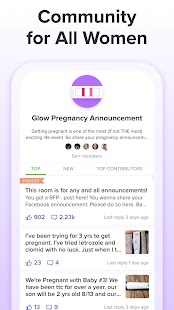 Glow ovulación y la fertilidad Screenshot