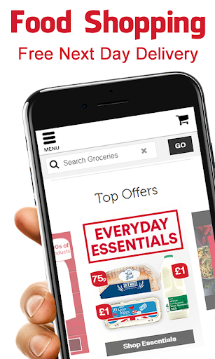 Android application Shopping for Iceland Stores screenshort