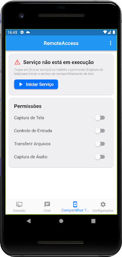 RemoteAccess Screen 2