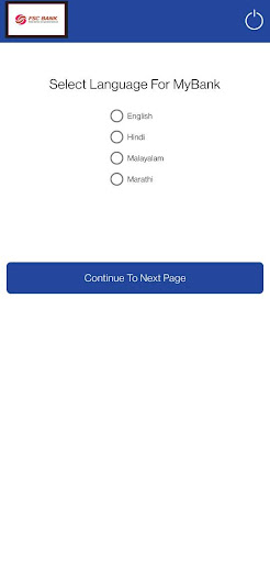 Android application fscbank screenshort