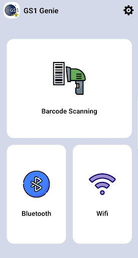 Android application GS1 Scanner screenshort