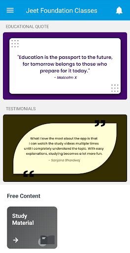 Jeet Foundation Classes Screenshot 2 - AppWisp.com