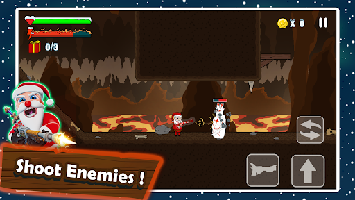 Santa Adventure 2D Action Game Screen 2
