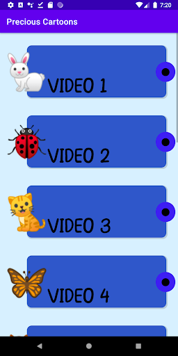 Android application Precious Cartoons Offline screenshort
