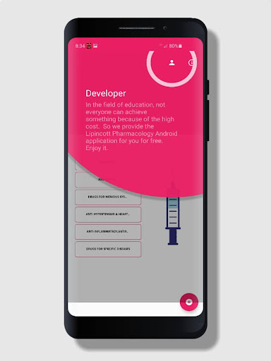 Android application Lipincott Pharmacology screenshort