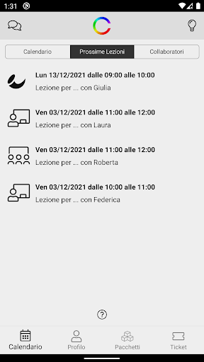 Il-Cubo Clienti Screen 2