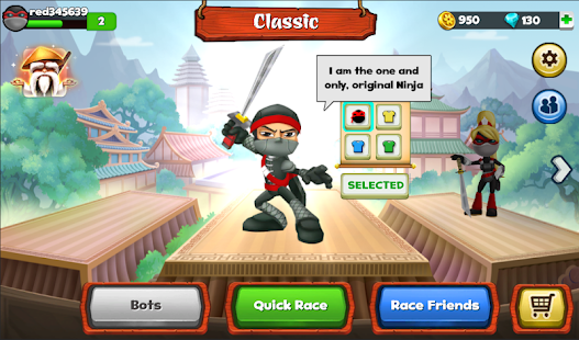 Ninja Race - Multiplayer Screenshot
