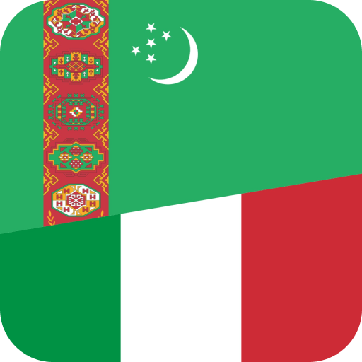 Turkmen-Italian phrasebook logo