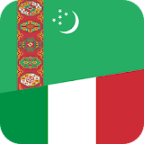 Turkmen-Italian phrasebook icon