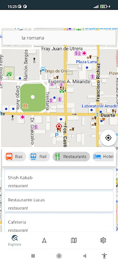 Android application Dominican Republic Offline Map screenshort