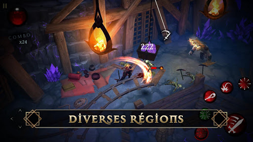 Blade Bound: Legendary Hack and Slash JDR d’action APK MOD – ressources Illimitées (Astuce) screenshots hack proof 2