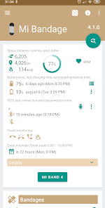 Mi band amazfit app hotsell