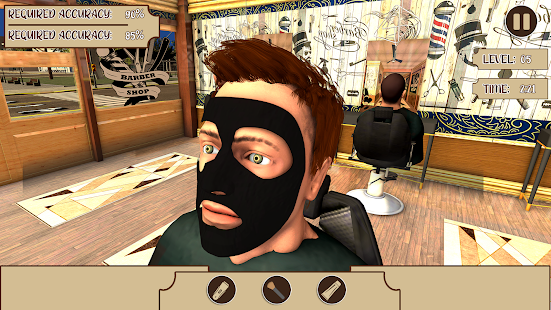 Barber Shop Hair Cutting Game 2021: Hair Cut Salon 1.0 APK screenshots 9