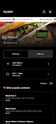 App screenshot