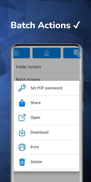 Captura 6 Administrador de códigos de barras android