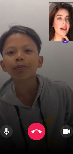 Farel Prayoga Video Call, Chat Screen 2