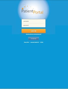 Patient Portal Screenshot