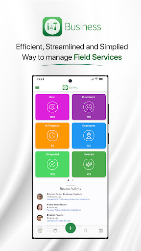 Android application i4T Business screenshort