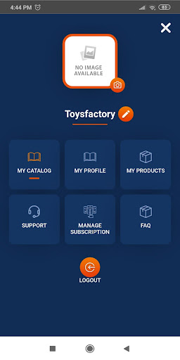 Android application Sellingo Digital Catalog screenshort