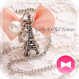 Cute Theme-Girly Eiffel Tower- icon