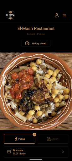 Android application El-Masri Restaurant screenshort