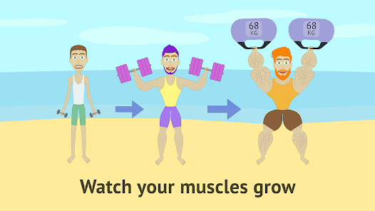 Muscle Clicker: Gym Game 1.7.8 APK + Mod (Unlimited money) for Android