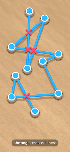 Android application Crossed Lines! screenshort