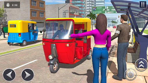 Modern Tuk Tuk Auto Rickshaw